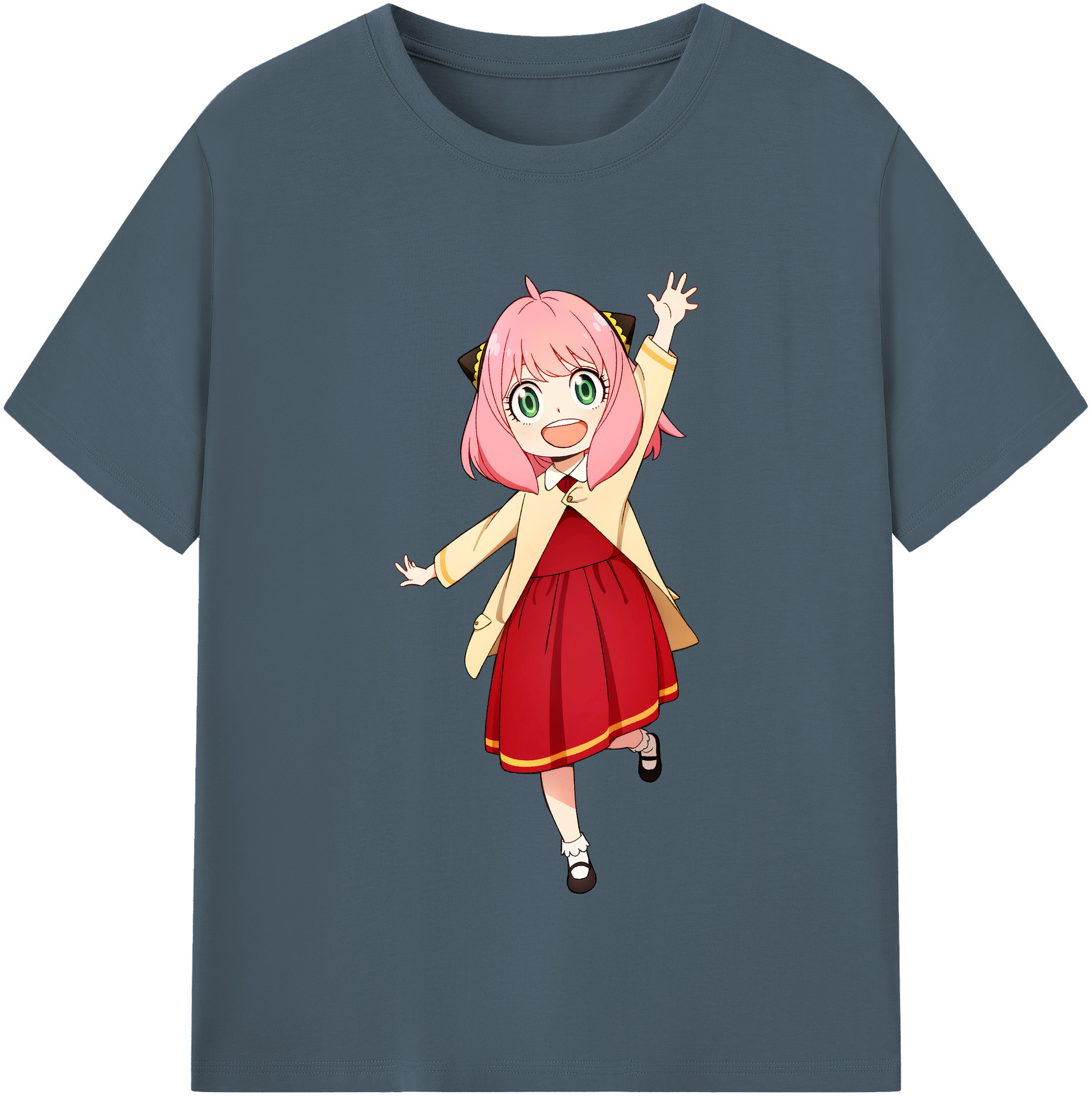 （画像用） SPY×FAMILY间谍家家酒 綿100％半袖Tシャツ（フロントプリント）